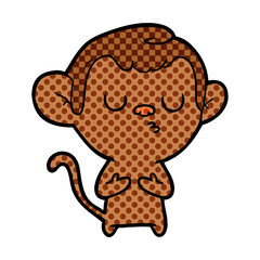 cartoon monkey