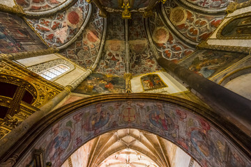 Fototapeta na wymiar Convent of christ, Tomar, Portugal