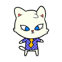 cute cartoon cat