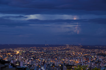 Obraz premium A great city at night