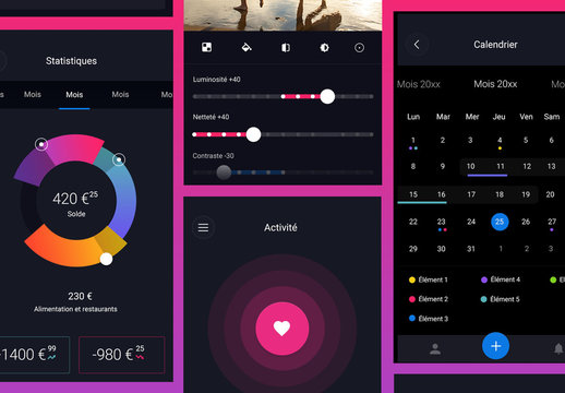 Kit d&rsquo;interface utilisateur Pin
