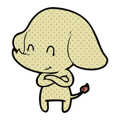 cute cartoon elephant