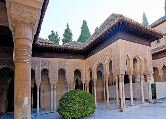 Obraz premium Alhambra interior details