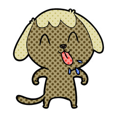 cute cartoon dog