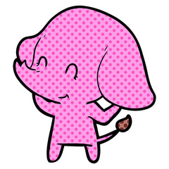 cute cartoon elephant