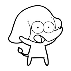 cute cartoon elephant
