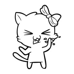 cartoon cat