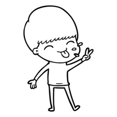 cartoon boy