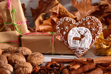 Nothing more wonderful than a gingerbread ornament served for Christmas.
