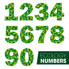 Ecological Numbers with leaves