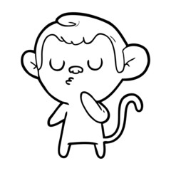 cartoon monkey