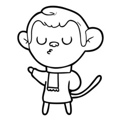 cartoon monkey