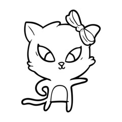 cartoon cat
