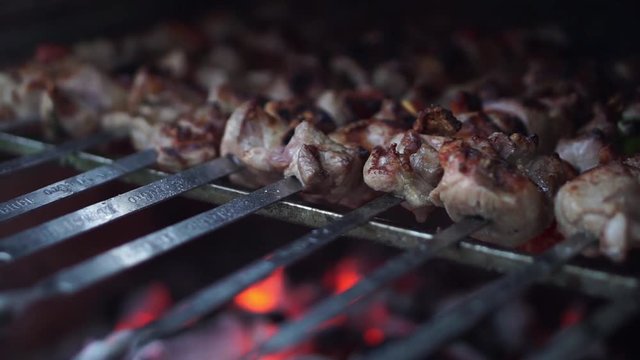 grill, charcoal, kebab, bbq