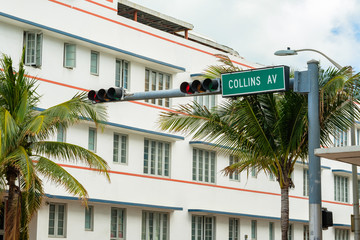Obraz premium Beautiful Miami Beach