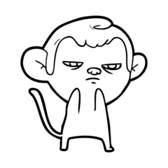 cartoon monkey
