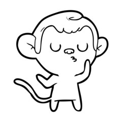 cartoon monkey