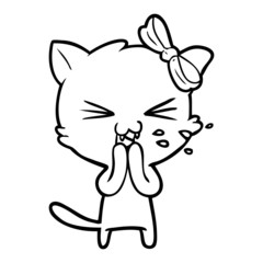 cartoon cat