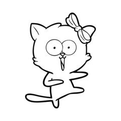 cartoon cat