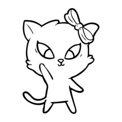 cartoon cat