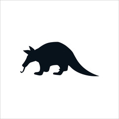 Ant eater icon. Vector Illustration