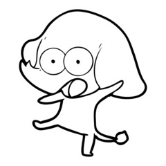 cute cartoon elephant