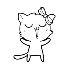 cartoon cat