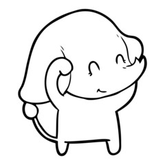 cute cartoon elephant