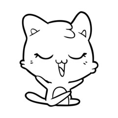 cartoon cat