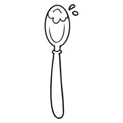 cartoon spoon