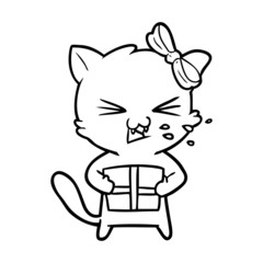 cartoon cat