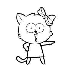 cartoon cat