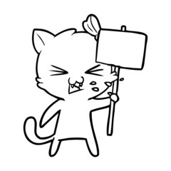 cartoon cat
