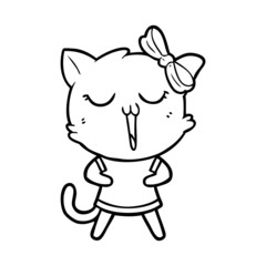 cartoon cat
