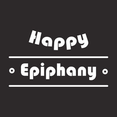 happy epiphany banner and background