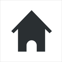 Building icon. House