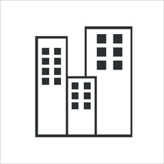 Multi-storey building icon