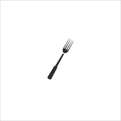Fork icon.  Illustration