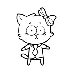 cartoon cat