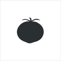 Tomato icon.  Illustration