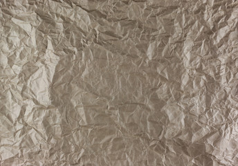 Crumpled paper background vignette. texture of crumpled  paper.