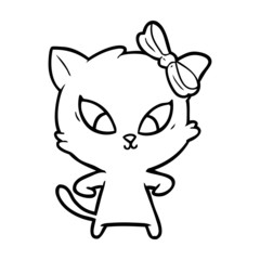 cartoon cat