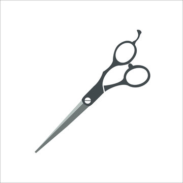 Scissors icon.  illustration