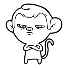cartoon monkey