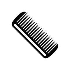 Hairbrush icon.  Illustration