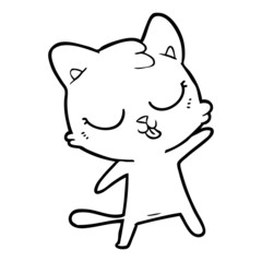 cute cartoon cat