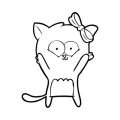 cartoon cat