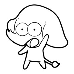 cute cartoon elephant