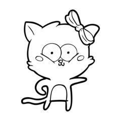 cartoon cat