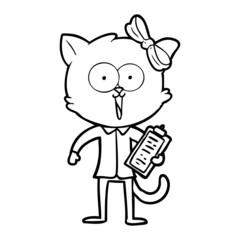 cartoon cat